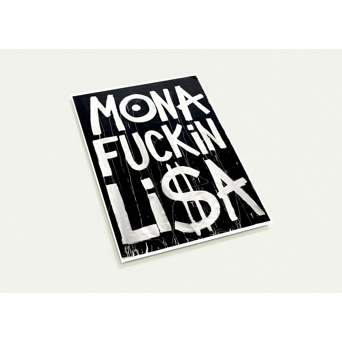 MONA FUCKIN LISA 10 postcards by Vera Kochubey