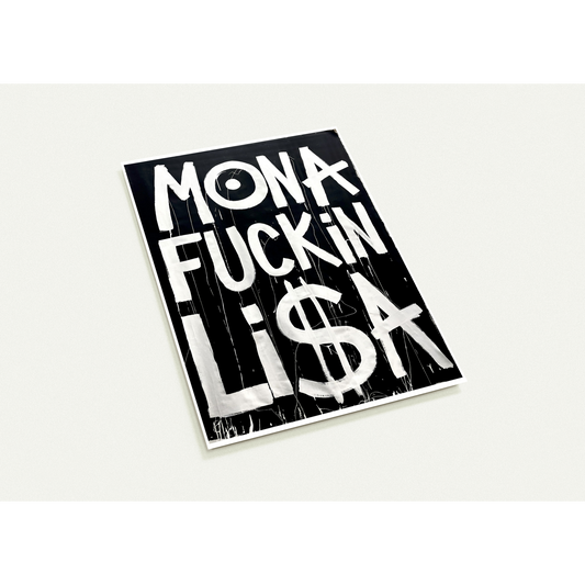 MONA FUCKIN LISA 10 postcards by Vera Kochubey