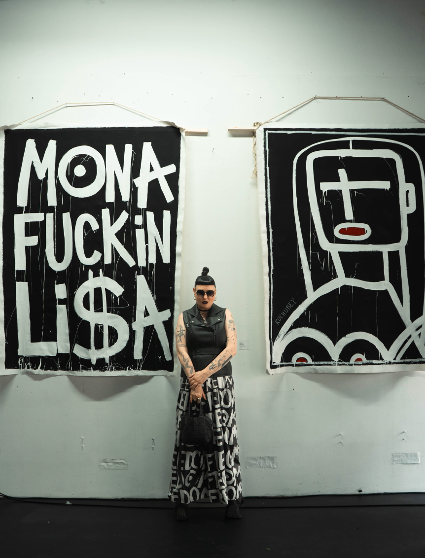 MONA FUCKIN LISA by Vera Kochubey